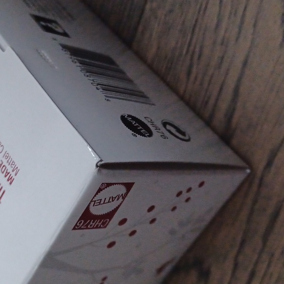 2015 Barbie Red Silvery Strapless Brocade Inset Holiday Gown Doll Mattel #CHR76 - Picture 7 of 11